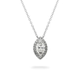Marquise Cut Diamond Pendant - Dracakis Jewellers